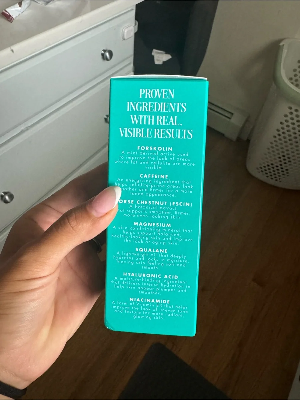 Cellulite Serum - Sculpting Body Serum in Teal & Gold